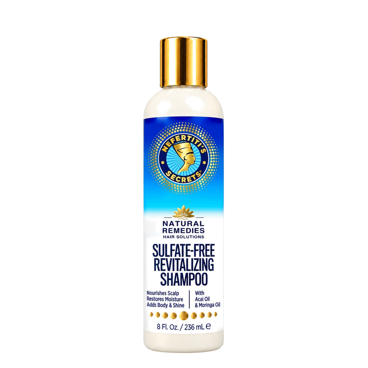 Nefertiti's Secrets Sulfate-Free Revitalizing Shampoo 8oz