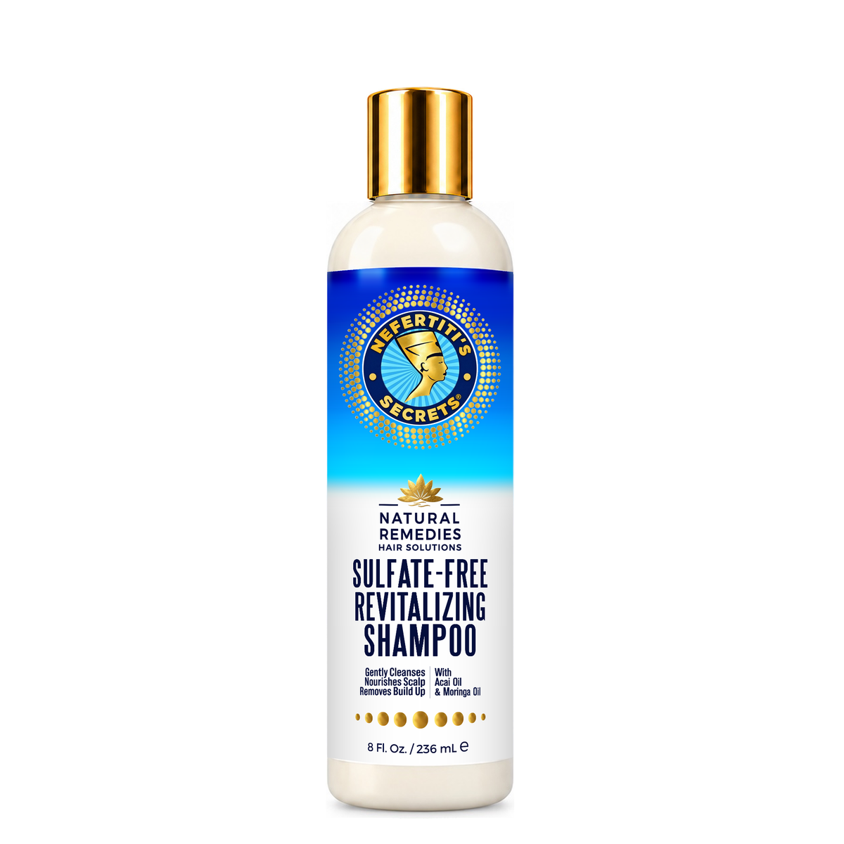 Nefertiti's Secrets Sulfate-Free Revitalizing Shampoo 8oz