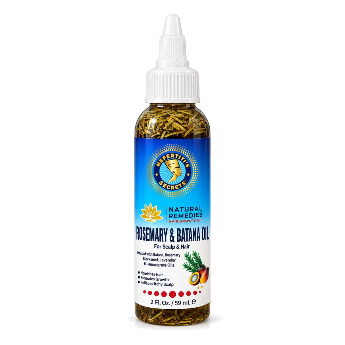 Nefertiti’s Secrets Rosemary &amp; Batana Oil 2oz