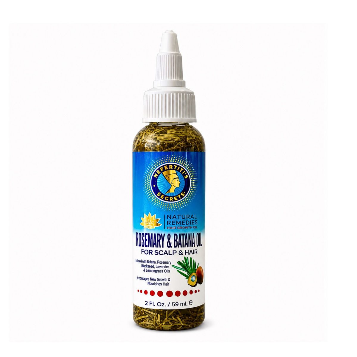 Nefertiti’s Secrets Rosemary &amp; Batana Oil 2oz