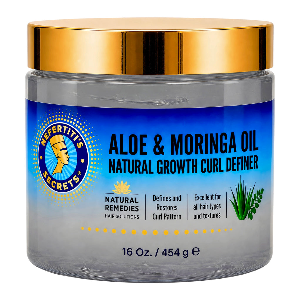 aloe vera moringa Aloe & Moringa Oil Natural Growth 16oz