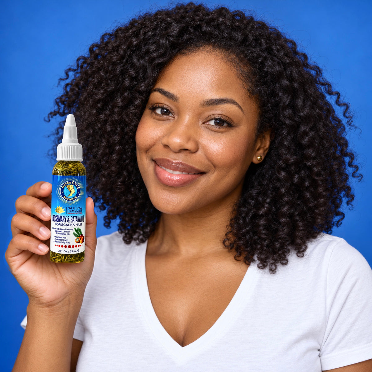 Nefertiti’s Secrets Rosemary &amp; Batana Oil 2oz