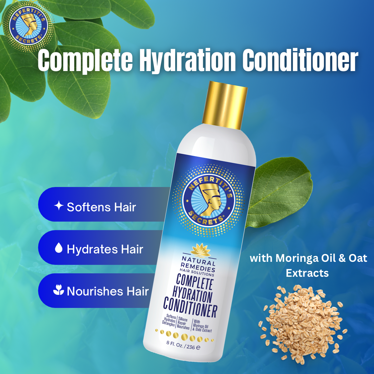 Nefertiti’s Secrets 32 oz Wash-Day Duo (Shampoo + Conditioner)