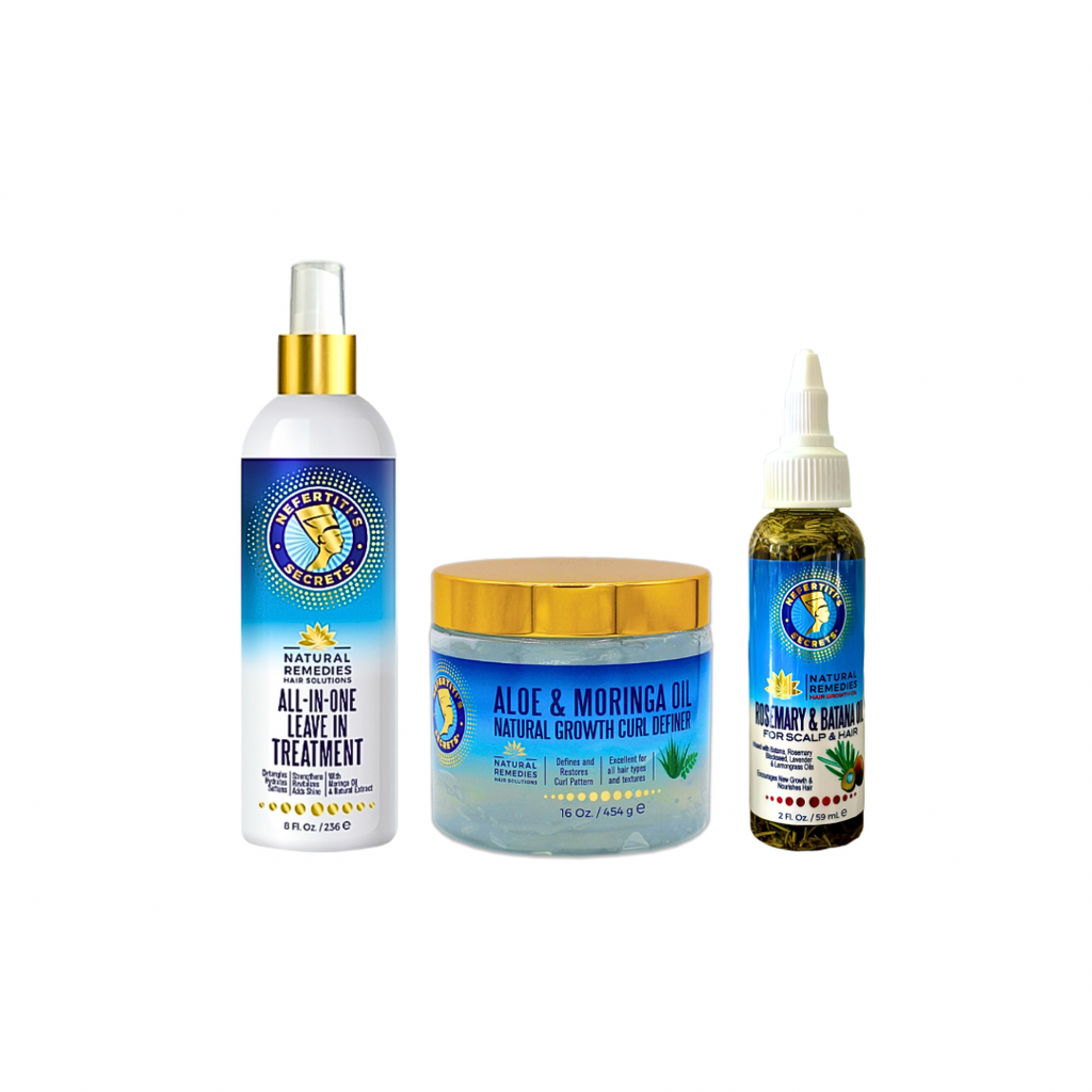 Define Shine & Grow Bundle - Nefertiti's Secrets