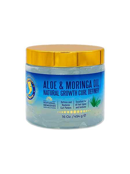 Aloe &amp; Moringa Oil Natural Growth Curl Definer 16oz