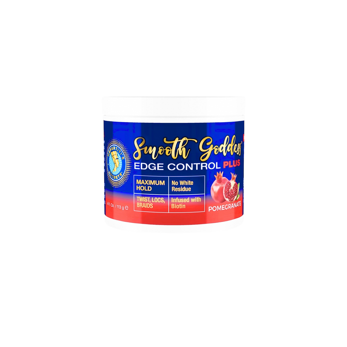 Smooth Goddess Edge Control Plus 4oz - Nefertiti's Secrets