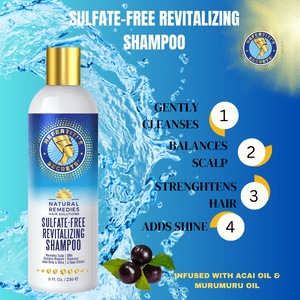 Nefertiti&#39;s Secrets Sulfate-Free Revitalizing Shampoo 8oz